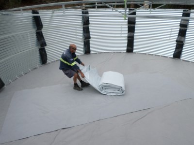 10000 litres water tank