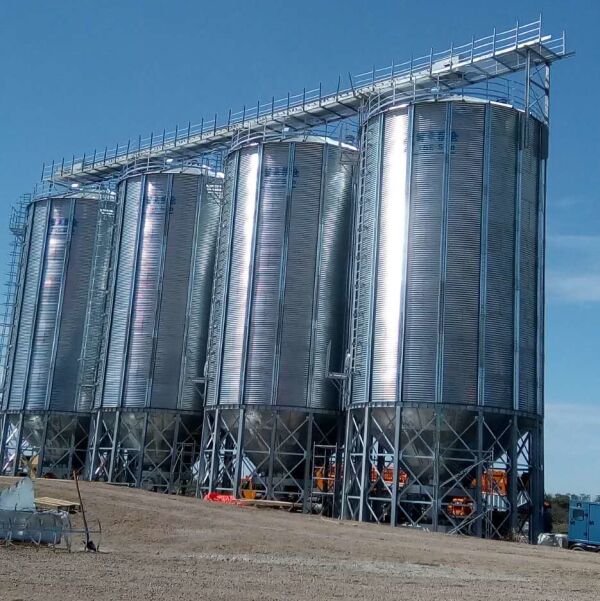 1000 tons grain silo