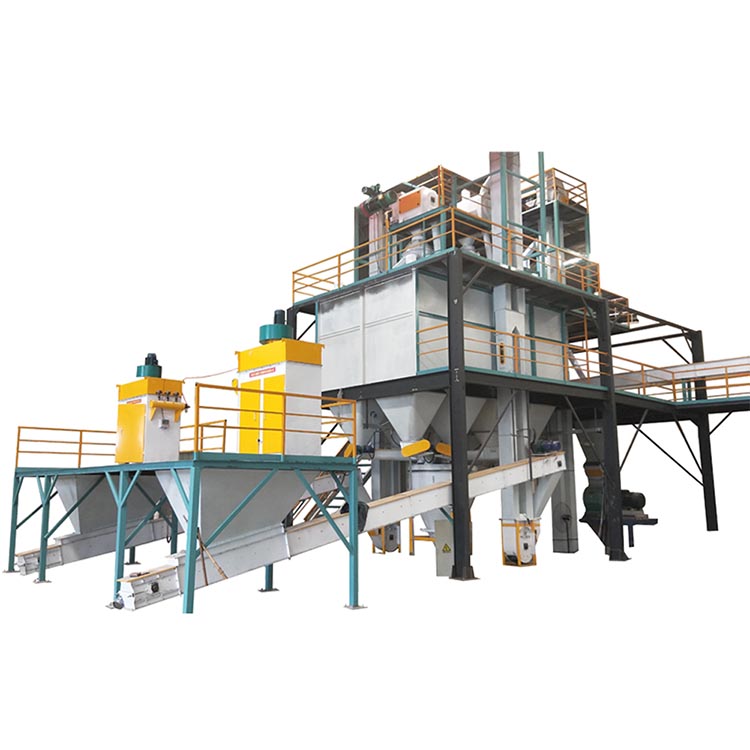 Computer Control Batching 10 T/h Cattle Feed Making Line