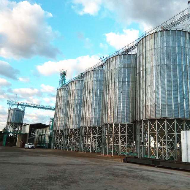 100 tons grain silo