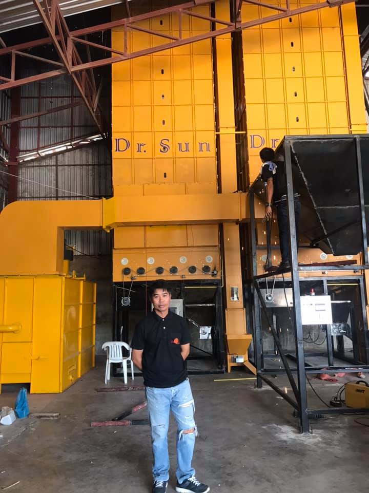 Burma corn dryer machine